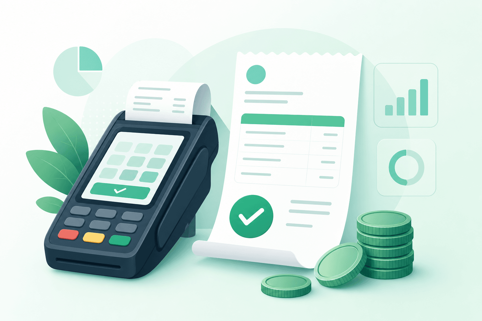 Sales & Invoicing — Simple, efficient POS-style billing with professional invoices.