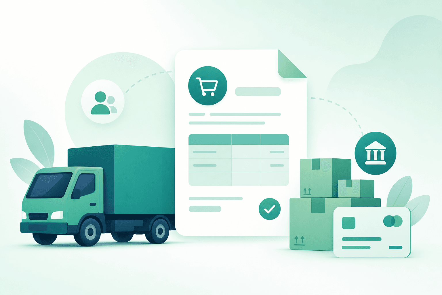 Suppliers — Keep purchases, payments, and payables organized in one place.
